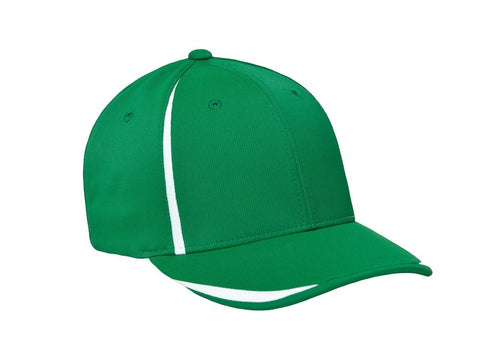 Pacific Headwear M3 Performance Flexfit® Cap (472F), Color 'KellyWhite'